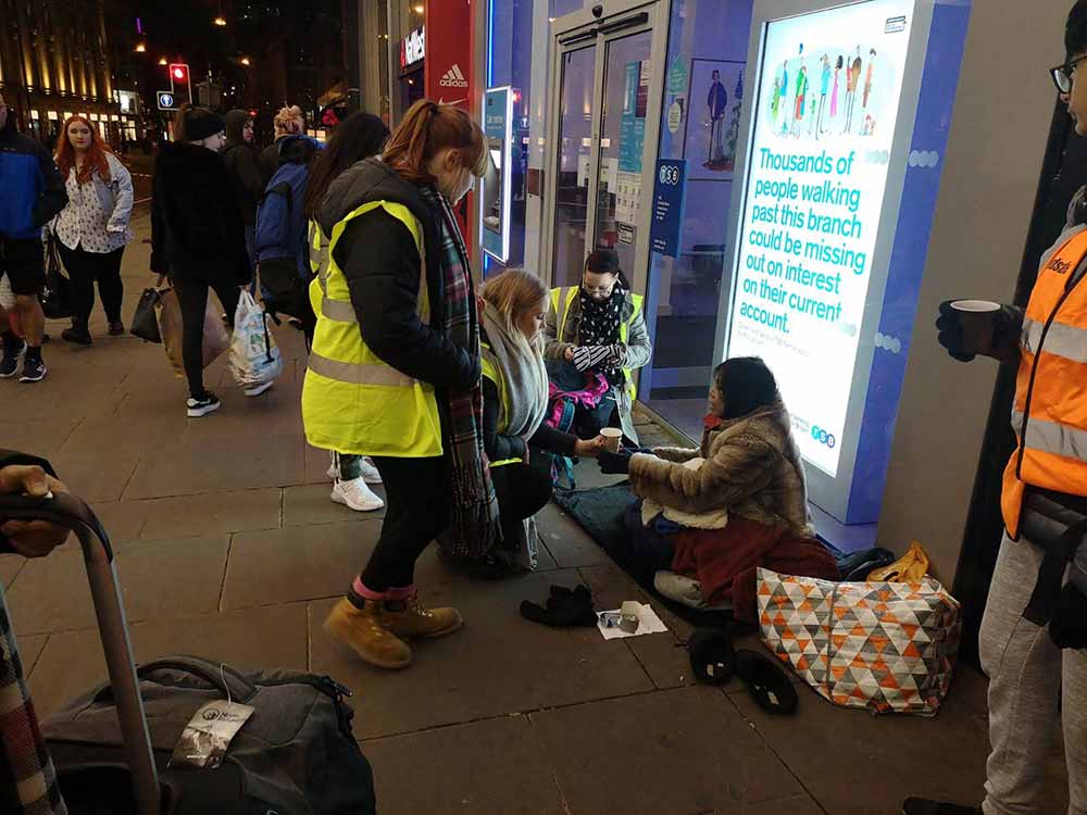 Donation Towards UK Homeless Project