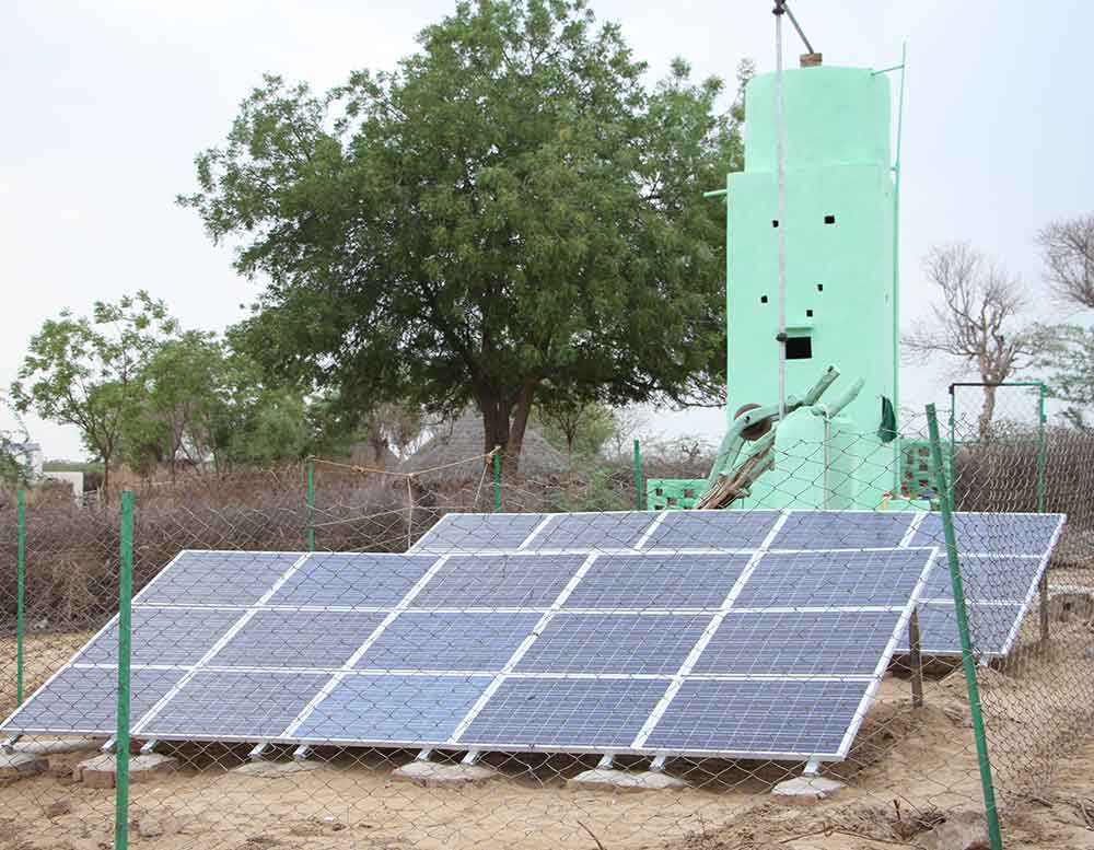 Medium Solar Well