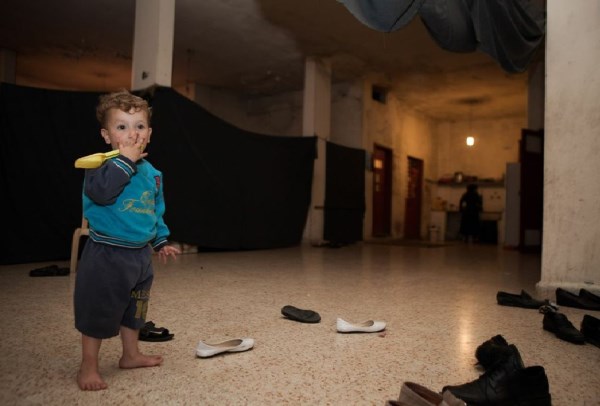 Safely inside Lebanon but without a home and basic necessities