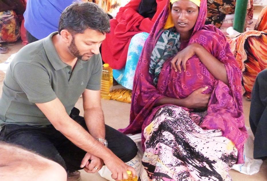 Thousands receive in the blessed month of Ramadan