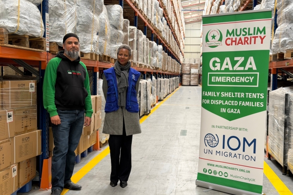 IOM AND MUSLIM CHARITY RESPOND TO URGENT SHELTER NEEDS IN GAZA