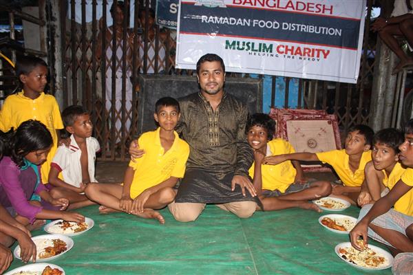 Care with compassion: Muslim Charity distributes food and Iftar to street children of Dhaka