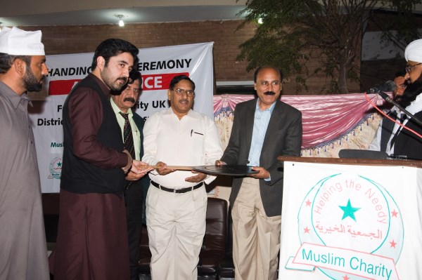 Fully-equipped ambulance handed over to District Government Hospital Jhang by Muslim Charity