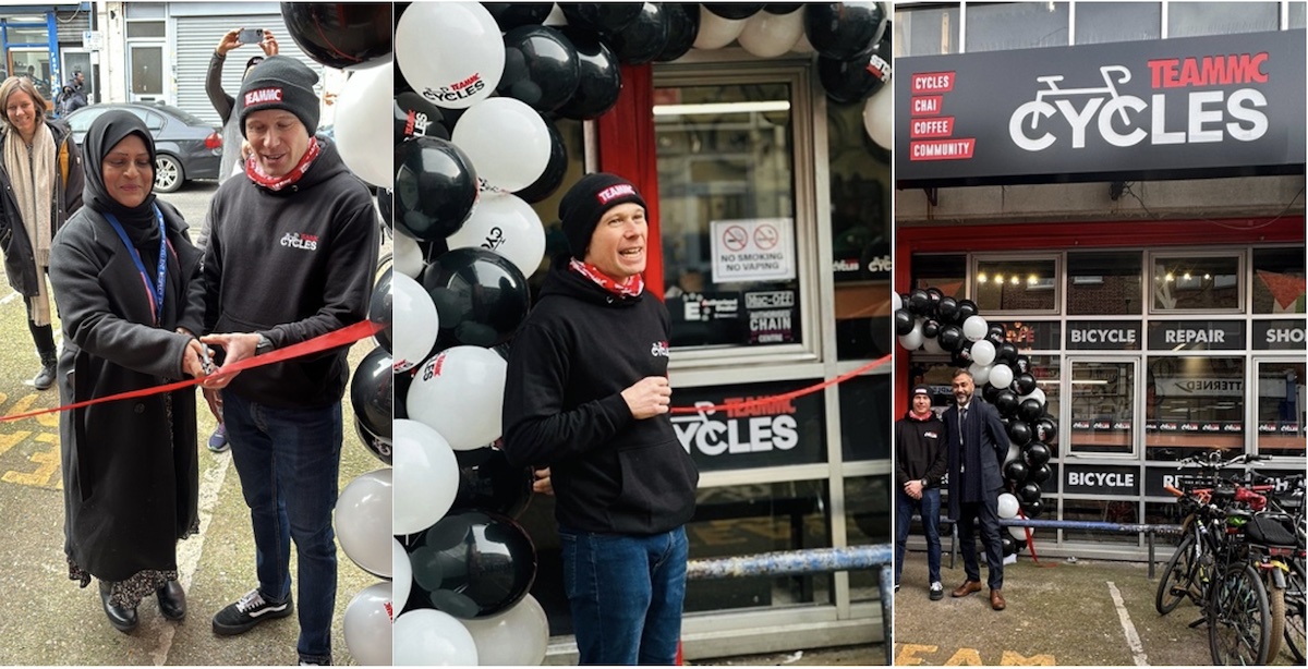 Pedalling towards Progress: TEAMMC Cycles Café and Bike Shop Opens in Whitechapel, London