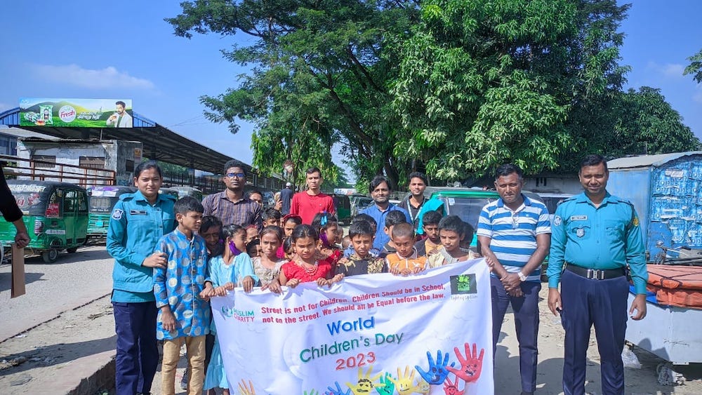 Celebrating World Children Day 2023 in Dhaka, Bangladesh