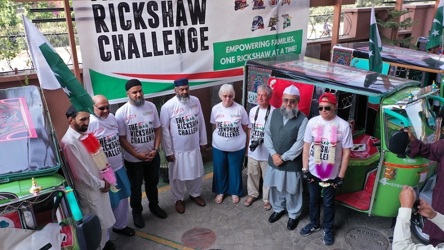 Transforming Lives: Muslim Charity's Pakistan Rickshaw Challenge