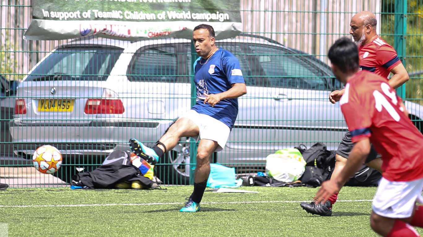 Football Tournament held in aid of Street Children