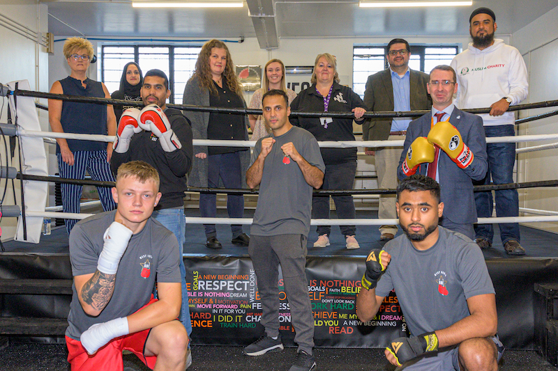 New boxing club to bring social change to young people in Watford supported by Muslim Charity